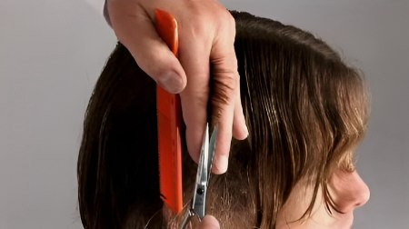 Mid-Length Men's Haircut