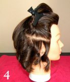 How to Create a Faux Side-undercut for an Angled Bob