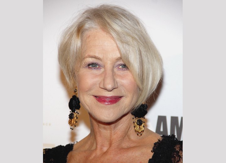 Helen Mirren's Trendy Haircut