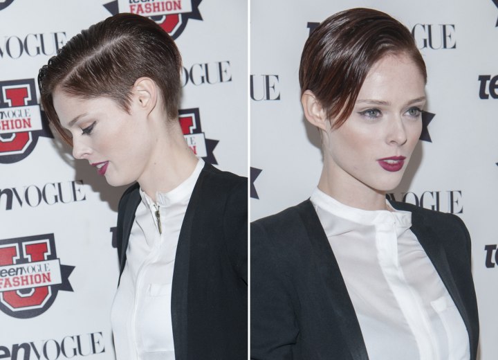 Coco Rocha's Very Short Hair