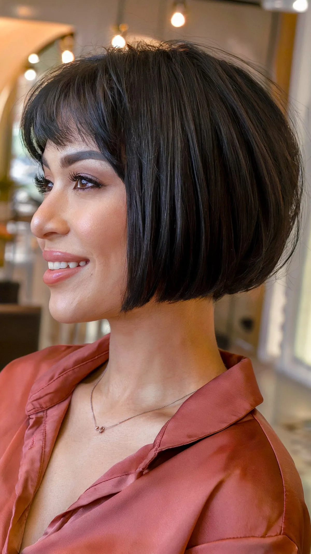 49 Trendy Blunt Bob with Bangs to Inspire Your Next Chop