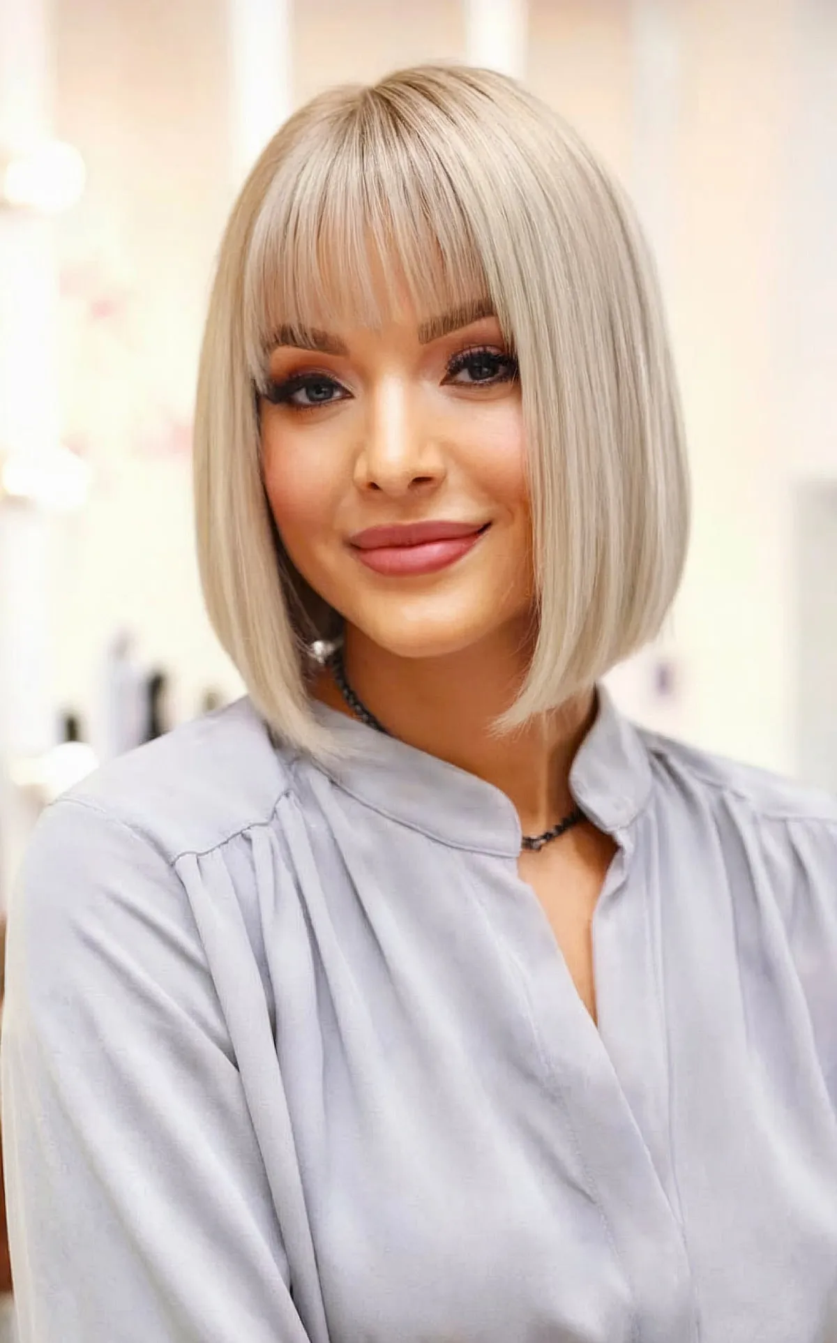 49 Trendy Blunt Bob with Bangs to Inspire Your Next Chop