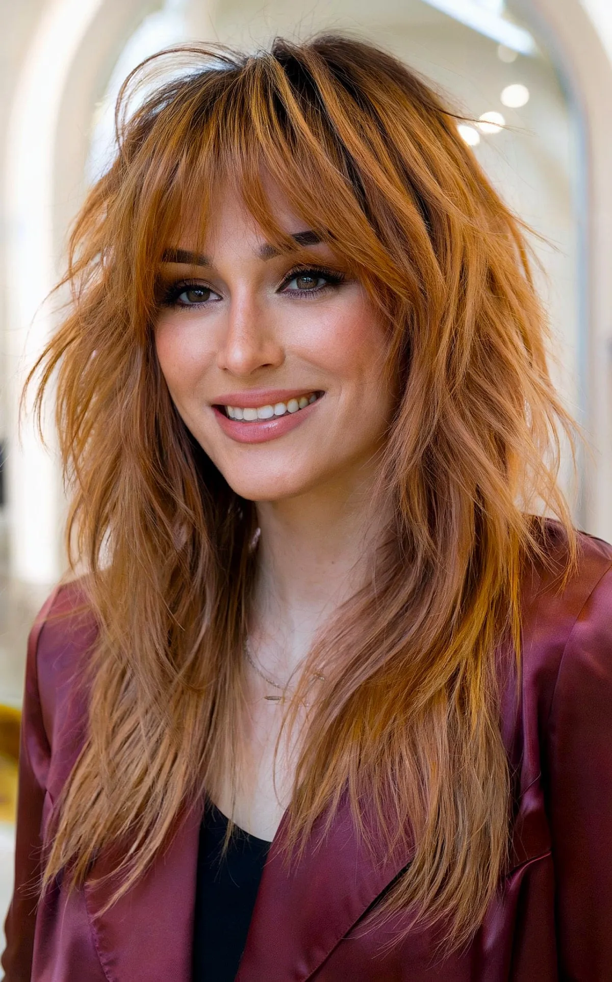 51 Low-Maintenance Shaggy Haircuts with Bangs for Busy & Trendy Women