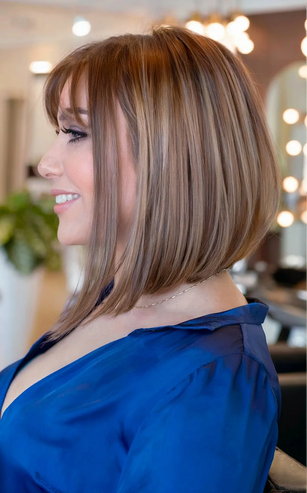 26 Best A-Line Bob with Bangs for a Modish Look