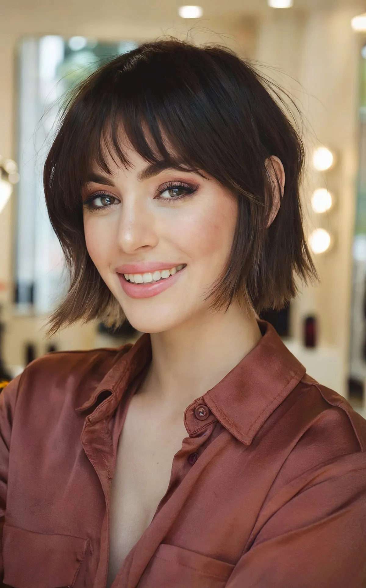 49 Trendy Blunt Bob with Bangs to Inspire Your Next Chop