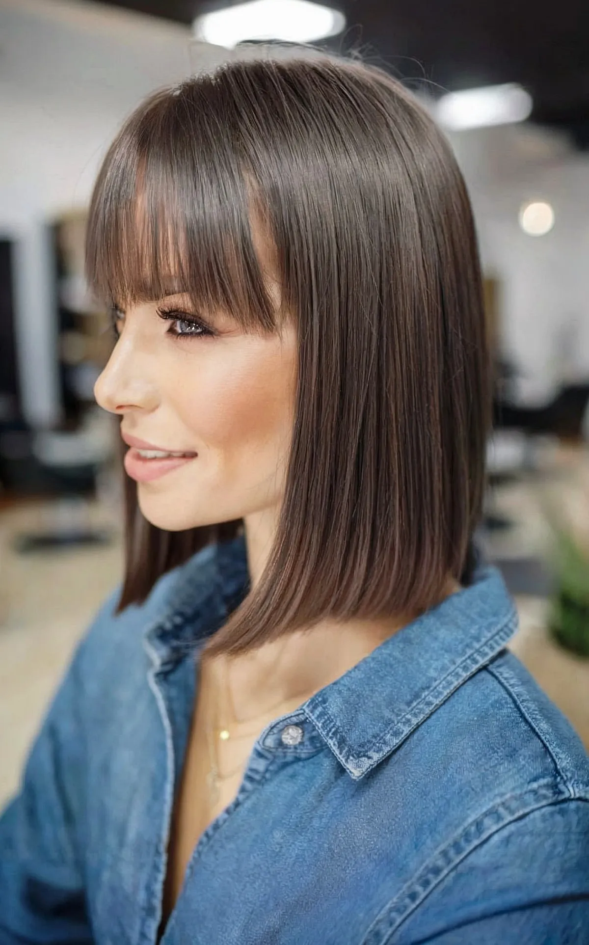 49 Trendy Blunt Bob with Bangs to Inspire Your Next Chop
