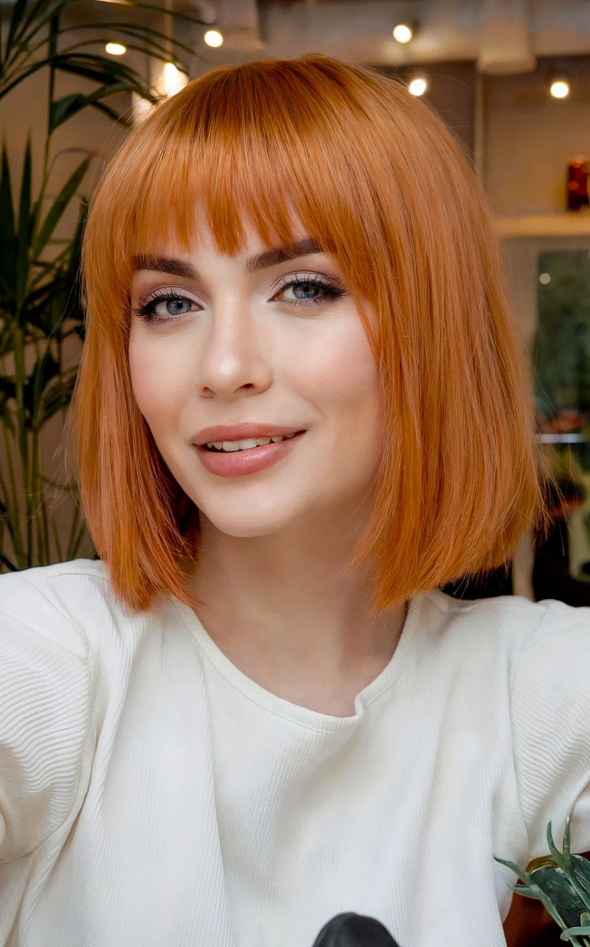 49 Trendy Blunt Bob with Bangs to Inspire Your Next Chop
