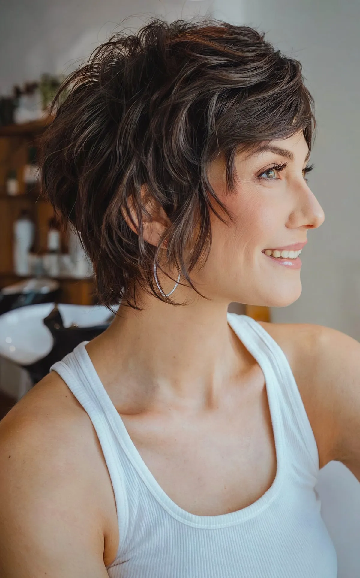 51 Low-Maintenance Shaggy Haircuts with Bangs for Busy & Trendy Women